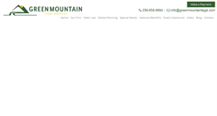 Desktop Screenshot of greenmountainlegal.com
